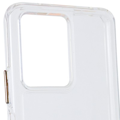 Чохол TPU+PC Clear 2.0 mm metal buttons для Xiaomi Redmi Note 12 4G Прозорий