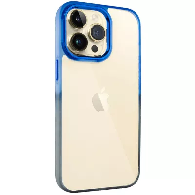 Чохол TPU+PC Fresh sip series для Apple iPhone 13 Pro (6.1") Чорний / Синій