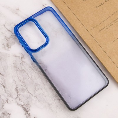 Чохол TPU+PC Fresh sip series для Samsung Galaxy A33 5G Чорний / Синій