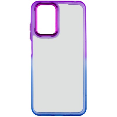 Чохол TPU+PC Fresh sip series для Xiaomi Redmi Note 10 Pro / 10 Pro Max Синій / Фіолетовий