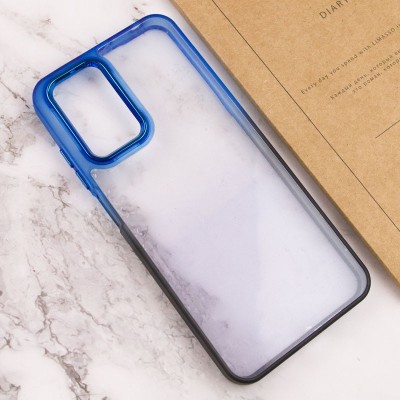 Чохол TPU+PC Fresh sip series для Xiaomi Redmi Note 10 Pro / 10 Pro Max Чорний / Синій