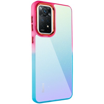 Чохол TPU+PC Fresh sip series для Xiaomi Redmi Note 11 Pro 4G/5G / 12 Pro 4G Бірюзовий / Рожевий Чохол TPU+PC Fresh sip series для Xiaomi Redmi Note 11 Pro 4G/5G / 12 Pro 4G Бірюзовий / Рожевий