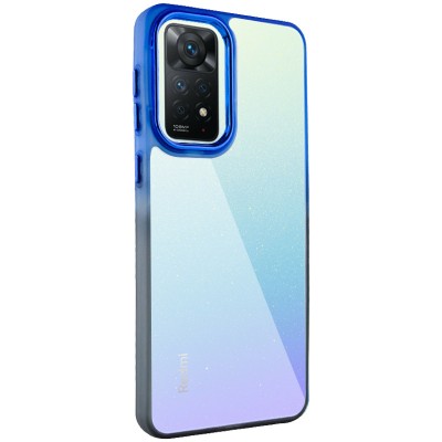 Чохол TPU+PC Fresh sip series для Xiaomi Redmi Note 11 Pro 4G/5G / 12 Pro 4G Чорний / Синій Чохол TPU+PC Fresh sip series для Xiaomi Redmi Note 11 Pro 4G/5G / 12 Pro 4G Чорний / Синій