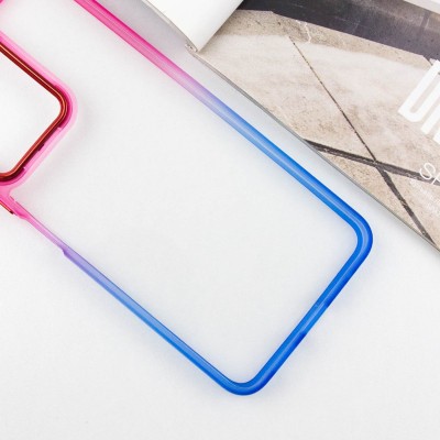 Чохол TPU+PC Fresh sip series для Xiaomi Redmi Note 13 Pro 4G / Poco M6 Pro 4G Синій / Рожевий