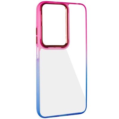 Чохол TPU+PC Fresh sip series для Xiaomi Redmi Note 13 Pro 4G / Poco M6 Pro 4G Синій / Рожевий
