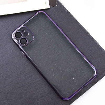 Чохол TPU+PC Glittershine для Apple iPhone 12 (6.1") Purple