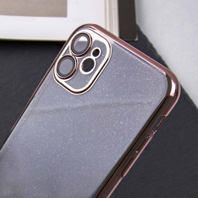 Чохол TPU+PC Glittershine для Apple iPhone 12 (6.1") Rose Gold