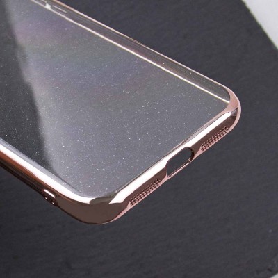 Чохол TPU+PC Glittershine для Apple iPhone 12 (6.1") Rose Gold