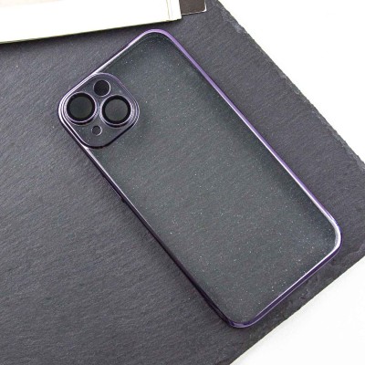 Чохол TPU+PC Glittershine для Apple iPhone 14 (6.1") Purple