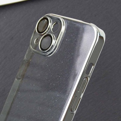 Чохол TPU+PC Glittershine для Apple iPhone 14 (6.1") Silver