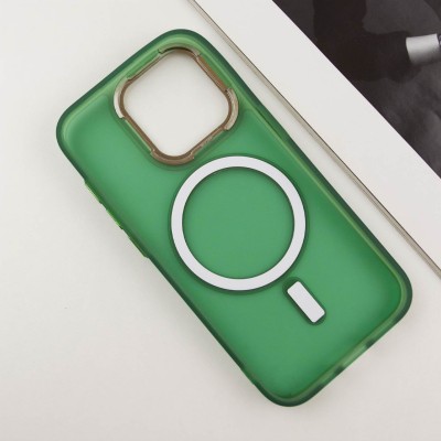 Чохол TPU+PC Lily with MagSafe для Apple iPhone 12 Pro Max (6.7") Army Green
