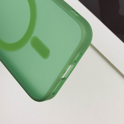 Чохол TPU+PC Lily with MagSafe для Apple iPhone 12 Pro Max (6.7") Army Green