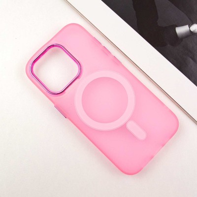 Чохол TPU+PC Lily with MagSafe для Apple iPhone 12 Pro Max (6.7") Light Pink