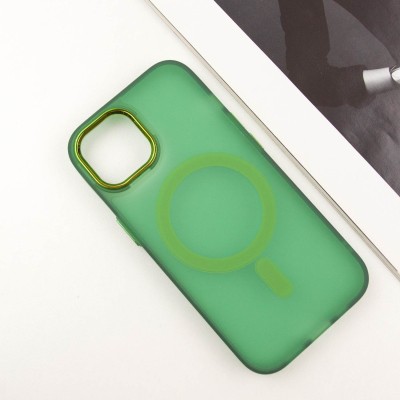 Чохол TPU+PC Lily with MagSafe для Apple iPhone 13 (6.1") Army Green Чохол TPU+PC Lily with MagSafe для Apple iPhone 13 (6.1") Army Green