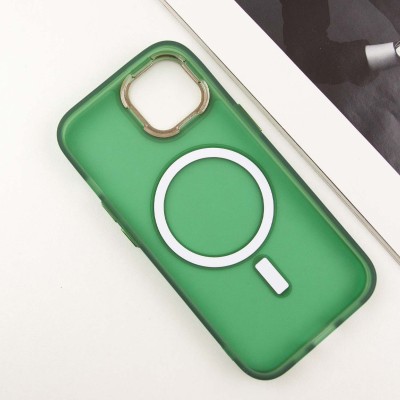Чохол TPU+PC Lily with MagSafe для Apple iPhone 13 (6.1") Army Green Чохол TPU+PC Lily with MagSafe для Apple iPhone 13 (6.1") Army Green