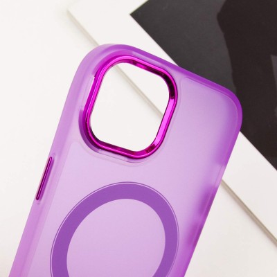 Чохол TPU+PC Lily with MagSafe для Apple iPhone 13 (6.1") Purple Чохол TPU+PC Lily with MagSafe для Apple iPhone 13 (6.1") Purple