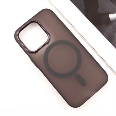 Чохол TPU+PC Lily with MagSafe для Apple iPhone 13 Pro (6.1") Dark Purple