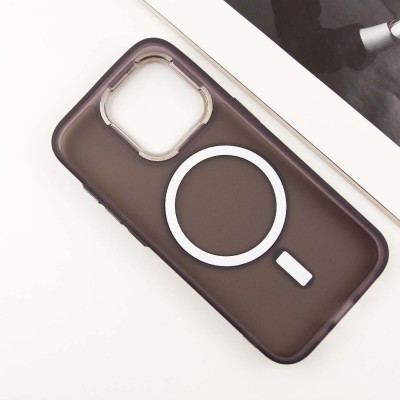 Чохол TPU+PC Lily with MagSafe для Apple iPhone 13 Pro (6.1") Dark Purple