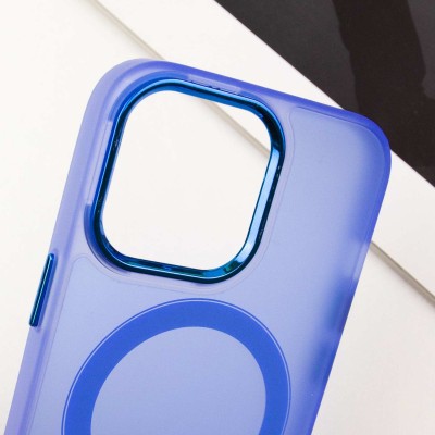 Чохол TPU+PC Lily with MagSafe для Apple iPhone 13 Pro Max (6.7") Blue