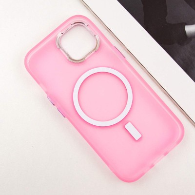 Чохол TPU+PC Lily with MagSafe для Apple iPhone 14 (6.1") Light Pink