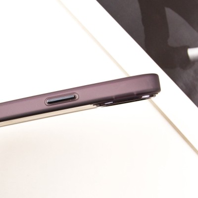 Чохол TPU+PC Lily with MagSafe для Apple iPhone 15 (6.1") Dark Purple