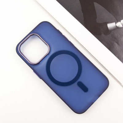 Чохол TPU+PC Lily with MagSafe для Apple iPhone 15 Pro (6.1") Deep Navy