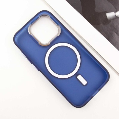Чохол TPU+PC Lily with MagSafe для Apple iPhone 15 Pro (6.1") Deep Navy