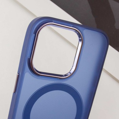 Чохол TPU+PC Lily with MagSafe для Apple iPhone 15 Pro (6.1") Deep Navy