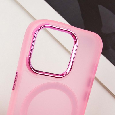 Чохол TPU+PC Lily with MagSafe для Apple iPhone 15 Pro (6.1") Light Pink