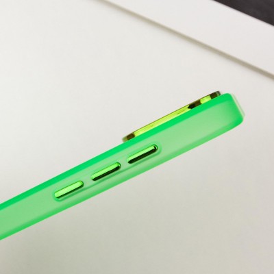 Чохол TPU+PC Lily with MagSafe для Apple iPhone 15 Pro Max (6.7") Neon Green