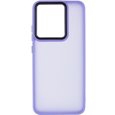 Чохол TPU+PC Lyon Frosted для Motorola Moto E40 Purple