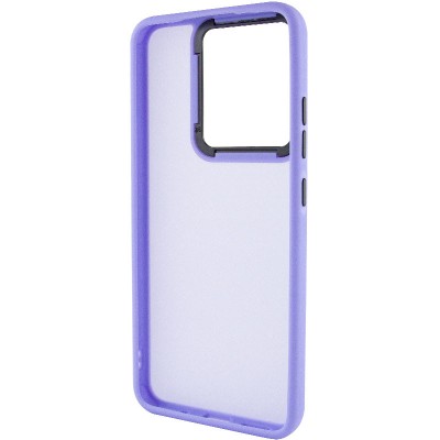 Чохол TPU+PC Lyon Frosted для Motorola Moto E40 Purple