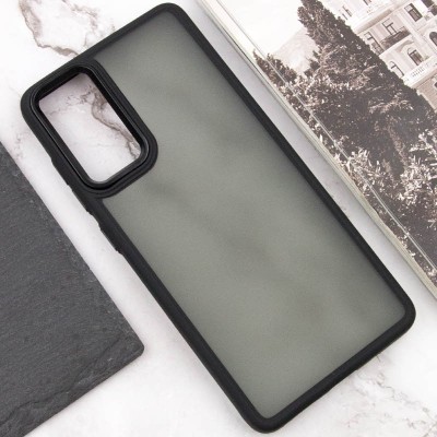 Чохол TPU+PC Lyon Frosted для Motorola Moto G22 Black