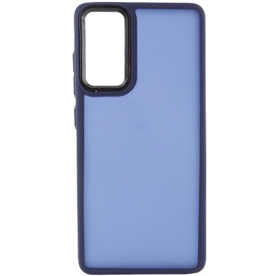 Чохол TPU+PC Lyon Frosted для Motorola Moto G22 Navy Blue