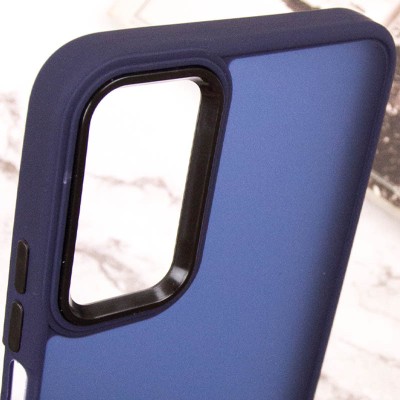 Чохол TPU+PC Lyon Frosted для Motorola Moto G84 Navy Blue Чохол TPU+PC Lyon Frosted для Motorola Moto G84 Navy Blue