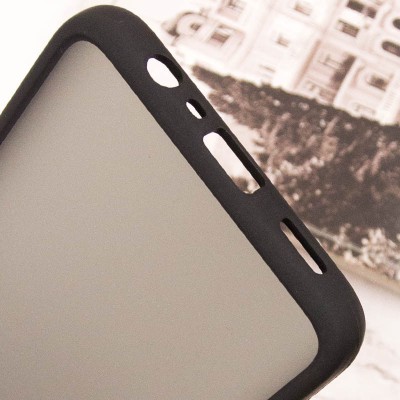 Чохол TPU+PC Lyon Frosted для Oppo A15s / A15 Black