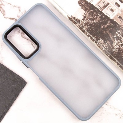 Чохол TPU+PC Lyon Frosted для Oppo A17 Sierra Blue