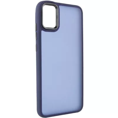 Чохол TPU+PC Lyon Frosted для Samsung Galaxy A04e Navy Blue