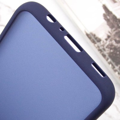 Чохол TPU+PC Lyon Frosted для Samsung Galaxy A05 Navy Blue