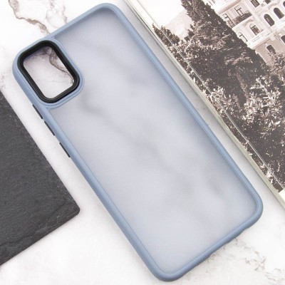 Чохол TPU+PC Lyon Frosted для Samsung Galaxy A05 Sierra Blue