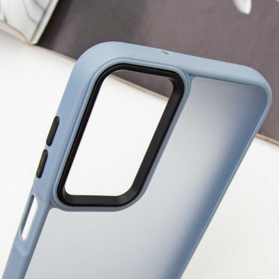 Чохол TPU+PC Lyon Frosted для Samsung Galaxy A05s Sierra Blue
