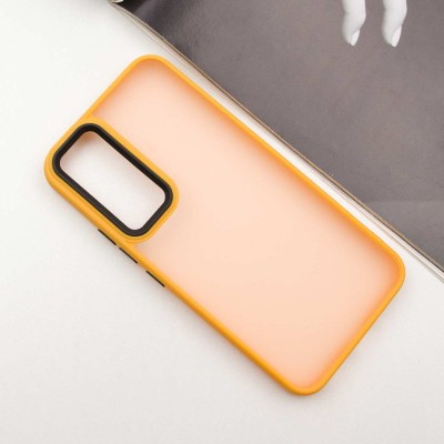 Чохол TPU+PC Lyon Frosted для Samsung Galaxy A34 5G Orange Чохол TPU+PC Lyon Frosted для Samsung Galaxy A34 5G Orange
