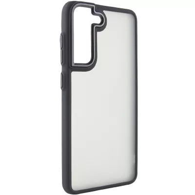 Чохол TPU+PC Lyon Frosted для Samsung Galaxy S21 FE Black