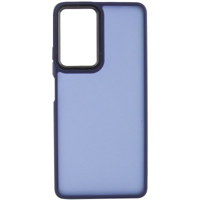 Чохол TPU+PC Lyon Frosted для Xiaomi Poco F5 Pro Navy Blue