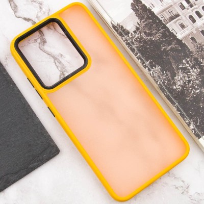 Чохол TPU+PC Lyon Frosted для Xiaomi Redmi 12C Orange