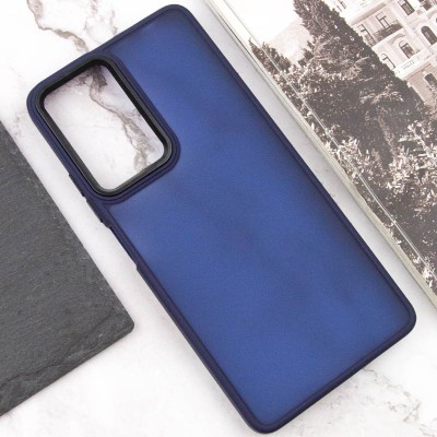 Чохол TPU+PC Lyon Frosted для Xiaomi Redmi Note 10 Pro / 10 Pro Max Navy Blue