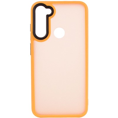 Чохол TPU+PC Lyon Frosted для Xiaomi Redmi Note 8T Orange