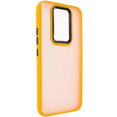 Чохол TPU+PC Lyon Frosted для Xiaomi Redmi Note 9 / Redmi 10X Orange
