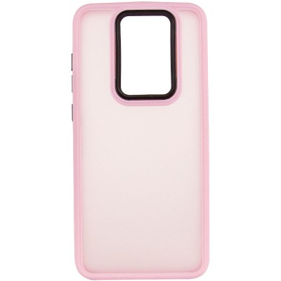 Чохол TPU+PC Lyon Frosted для Xiaomi Redmi Note 9 / Redmi 10X Pink