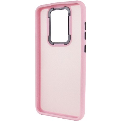 Чохол TPU+PC Lyon Frosted для Xiaomi Redmi Note 9 / Redmi 10X Pink